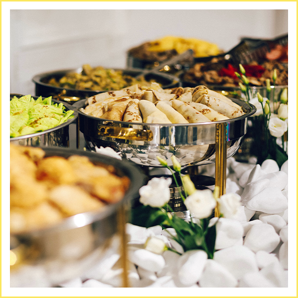 Wedding meeting event and banquet catering