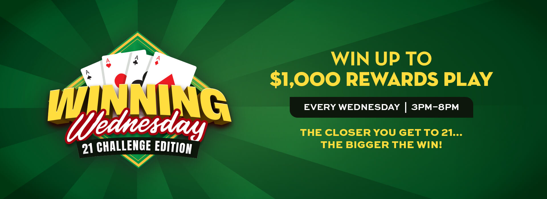 Winning Wednesdays: 21 Challenge Edition